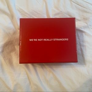 We’re not really strangers card game like new